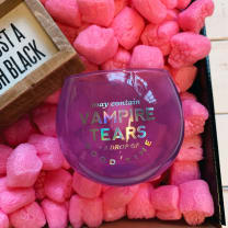 Ray of Pitch Black Witchy Gift Box with Compostable Pink Heart Packing Peanuts