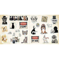 Loads of Ephemera Stickers | An Unforgettable Vintage Sticker Book | 580 Decals