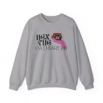 Hex the Patriarchy Unisex Heavy Blend™ Crewneck Sweatshirt Sizes SM-5XL | Plus Size Available