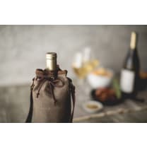 Waxed Canvas Wine Tote