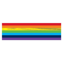 Pride Metallic Rainbow Bracelet Temporary Tattoo