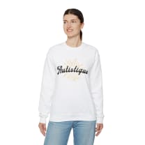 Autistique Funny Autism Pride Unisex Heavy Blend™ Crewneck Sweatshirt