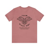 Team Night Owl Unisex Jersey Short Sleeve Tee