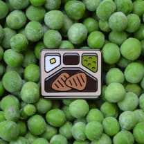 TV Dinner '80s Retro Enamel Pin