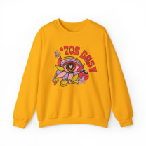 70's Baby Retro Unisex Heavy Blend™ Crewneck Sweatshirt