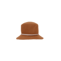 Cloche Brown Hat
