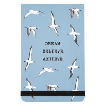 Dream Believe Achieve Coptic Hardcover Notepad | 3.5" x 5.5"