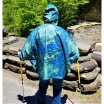 Brella 2015 Blue Yellow Unisex Rain Jacket