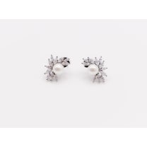 Pearlescent Blossom Earrings