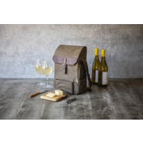 2 Bottle Insulated Wine & Cheese Cooler