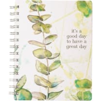 It's A Good Day To Have A Great Day Spiral Notebook | Art on Both Sides | 5.75" x 7.50"  | 120 Lined Pages