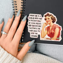 Retro Ladies Sticker Bundle  | Glossy Die Cut Vinyl Sticker