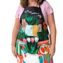 Last Call! Parsley, Sage, And Rosemary and Fuck Off Funny Cooking and BBQ Apron Unisex 2 Pockets Adjustable Strap 100% Cotton | BlueQ at GetBullish