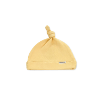 Organic Cotton Baby Hat Lemon Yellow