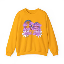 So Pretty and Witty and Gay Unisex Heavy Blend™ Crewneck Sweatshirt Sizes SM-5XL | Plus Size Available