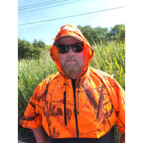 Brella 2015 Realtree AP Blaze Camo Unisex Half Rain Jacket