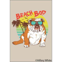 Beach Bod Fridge Magnet | 2" x 3"