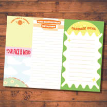 Fun Club Demotivational Notepad Set | 5 Notepads in One Giftable Set