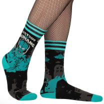 Destroy All Humans Crew Socks | Alien Horror Themed Socks