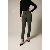 Olive Skinny Pants Women's Trousers