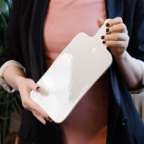 Rectangle Ceramic Cheese Tray | Desserts and Appetizer Display