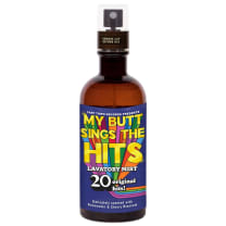 My Butt Sings The Hits Lavatory Mist in Rosewater & Cherry Blossom Scent | BlueQ at GetBullish