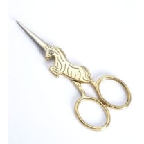 Golden Unicorn Mini Scissors | Embroidery Size 4"