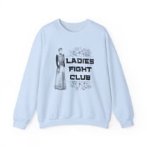 Ladies Fight Club Unisex Heavy Blend™ Crewneck Sweatshirt Sizes SM-5XL | Plus Size Available