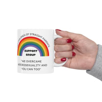 Gay Children of Straight Parents Support Group Ceramic Mug 11oz