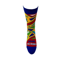 Handsome As Fuck Lookin' Good Men's Novelty Crew Socks | Retro Style