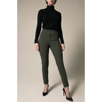 Olive Skinny Pants Women's Trousers