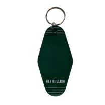 Plant Lady But Also Dog Lady Motel Style Keychain | Green