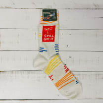 Still Got It Men's Crew Socks | BlueQ at GetBullish