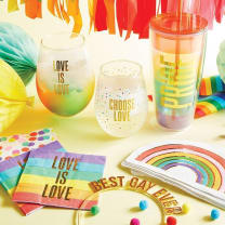 Set of 12 Pride LGBTQ Travel Tumbler | 22 oz | Double-Wall Acrylic