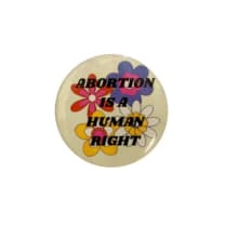 Pro-Choice Abortion Rights Pinback Button Set of 5 | Feminist Reproductive Rights Pin Badges