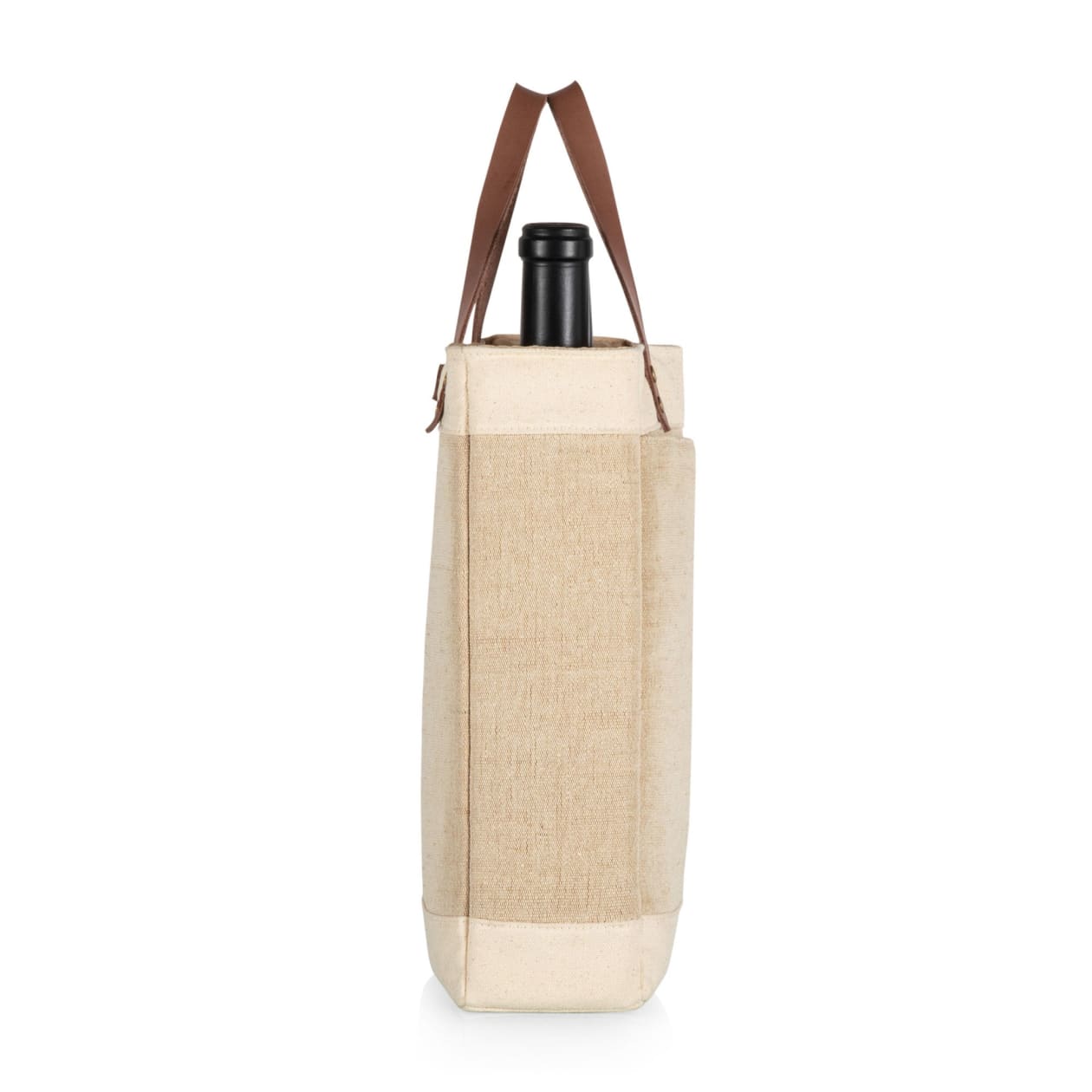 Pinot Jute 2 Bottle Insulated Wine Bag