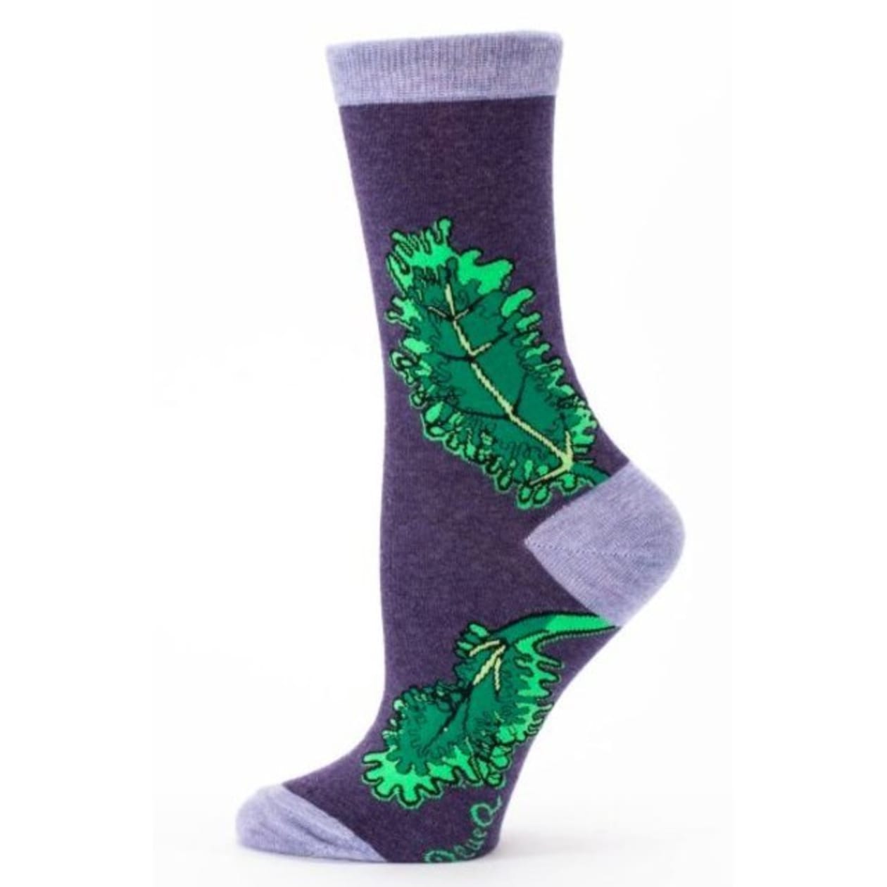 Kale Is On Pretty Much Everything These Days Women's Crew Socks | BlueQ at GetBullish