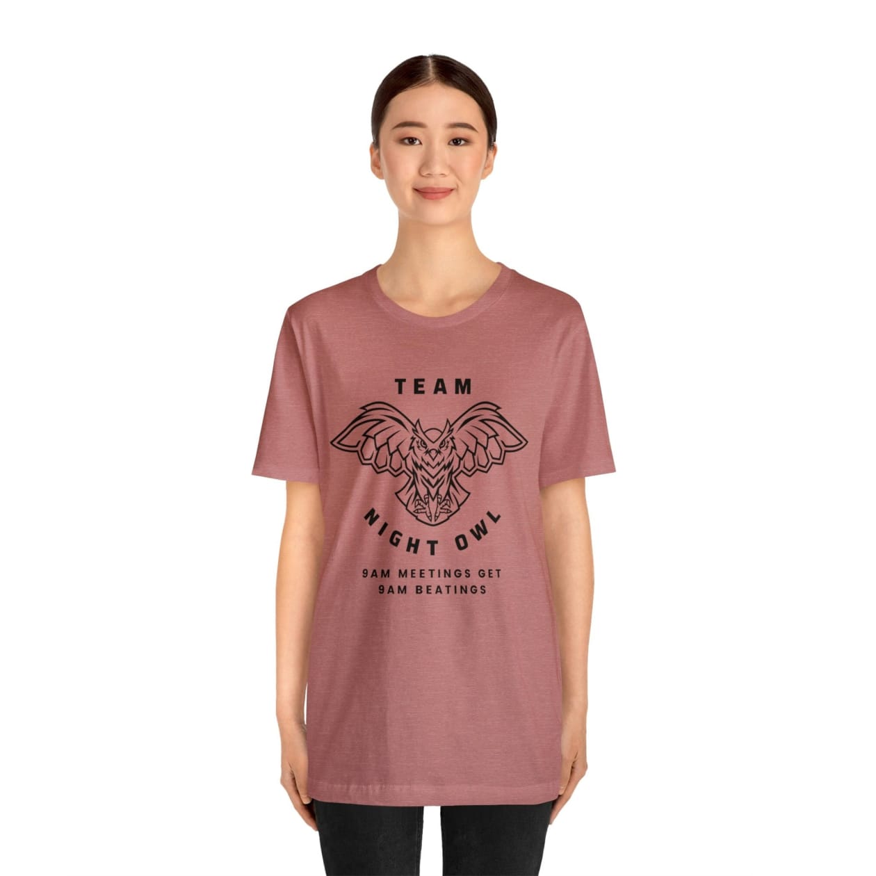 Team Night Owl Unisex Jersey Short Sleeve Tee