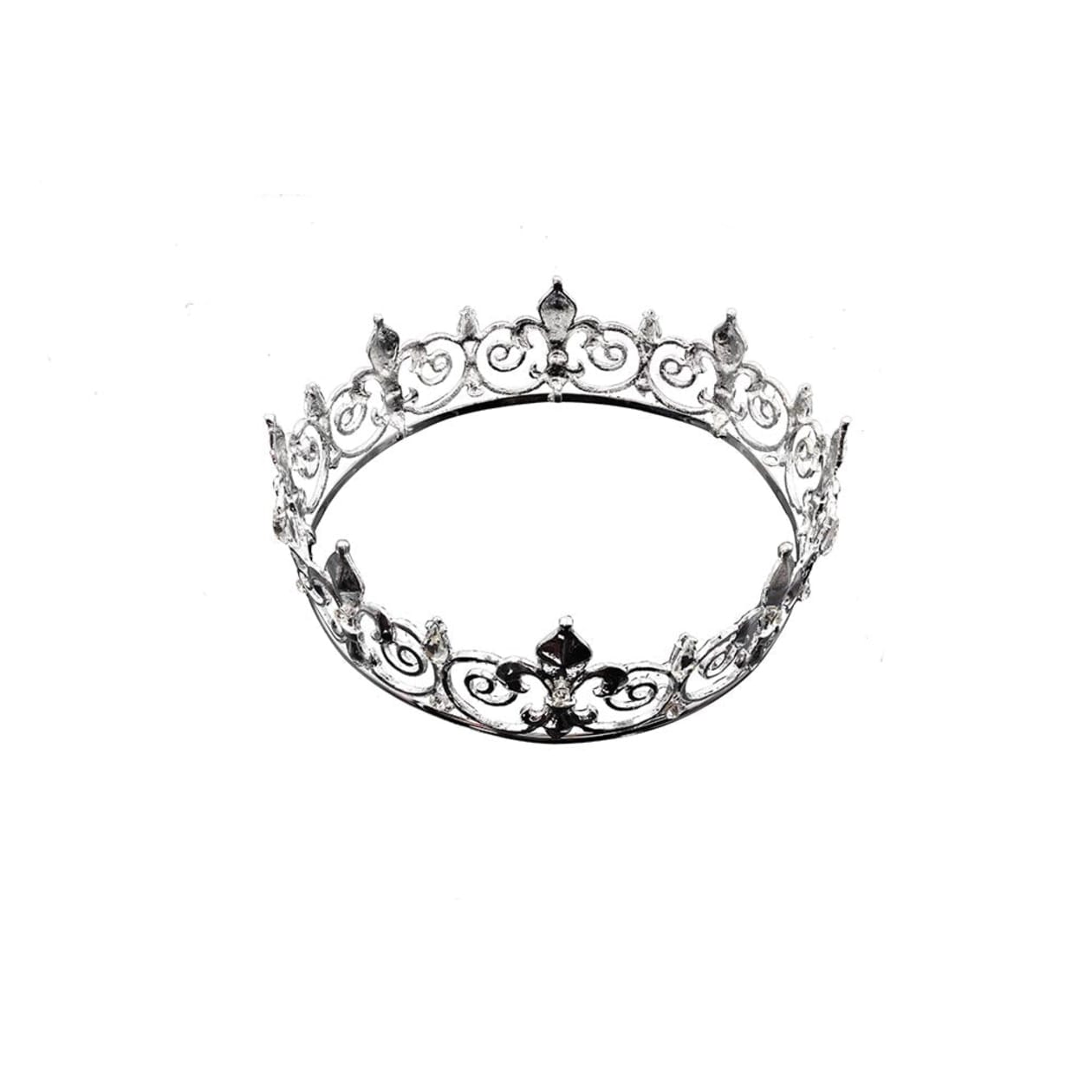 Royalty is Earned Unisex Circular Crown in Gold or Silver | Royalty Crown or Photo Prop Hair Accessory