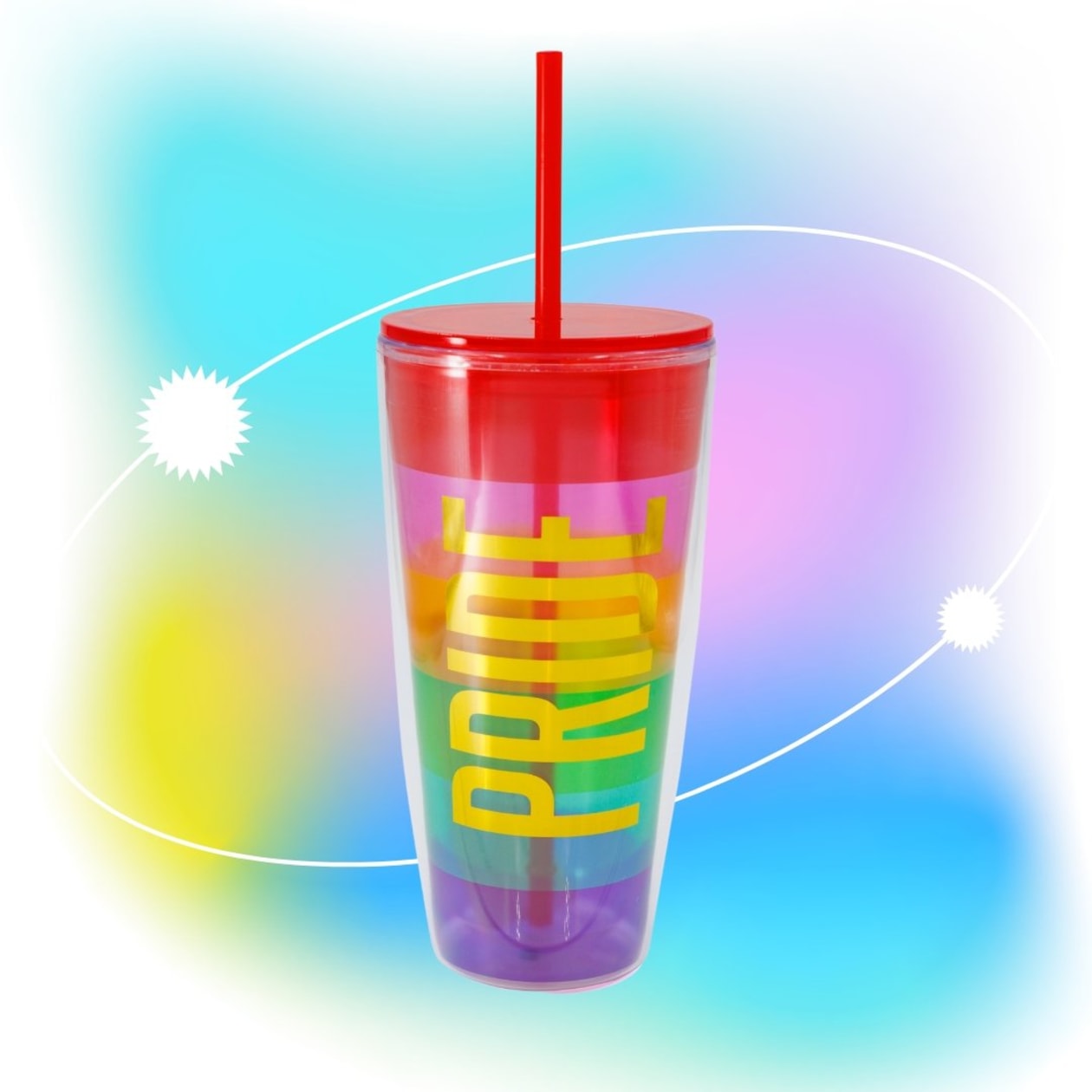 Pride LGBTQ Travel Tumbler | 22 oz | Double-Wall Acrylic