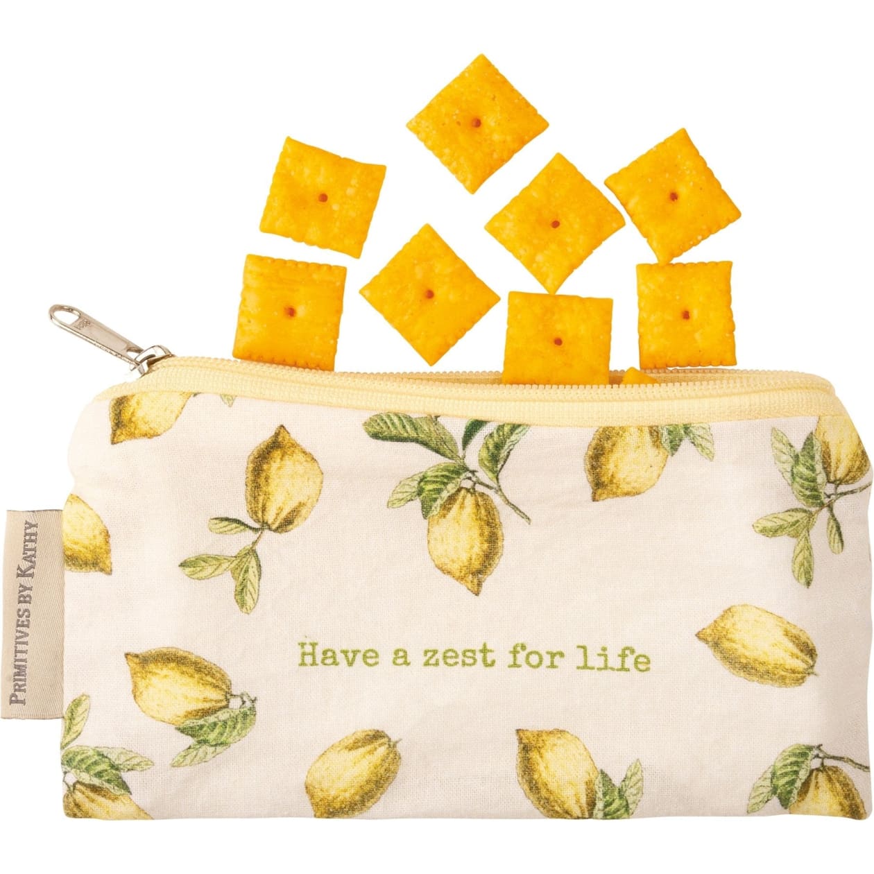 I Love You Berry Much and Have A Zest For Life Fruit Pouches |  Food Safe | 7" x 3.50" | Set of 2