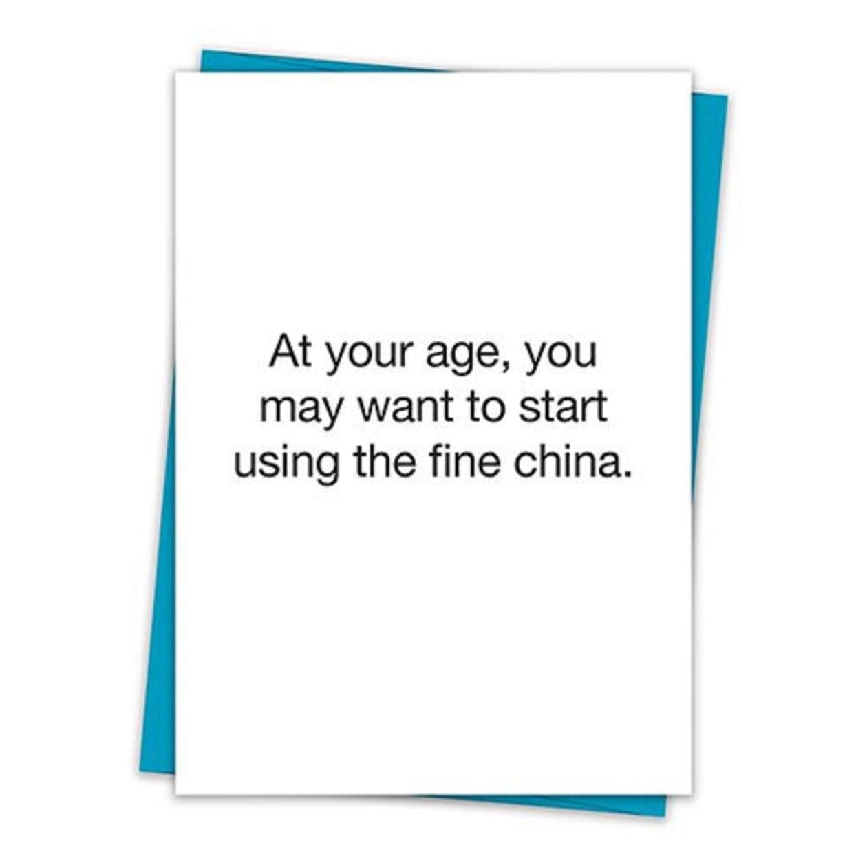 You May Want To Start Using The Fine China Birthday Greeting Card