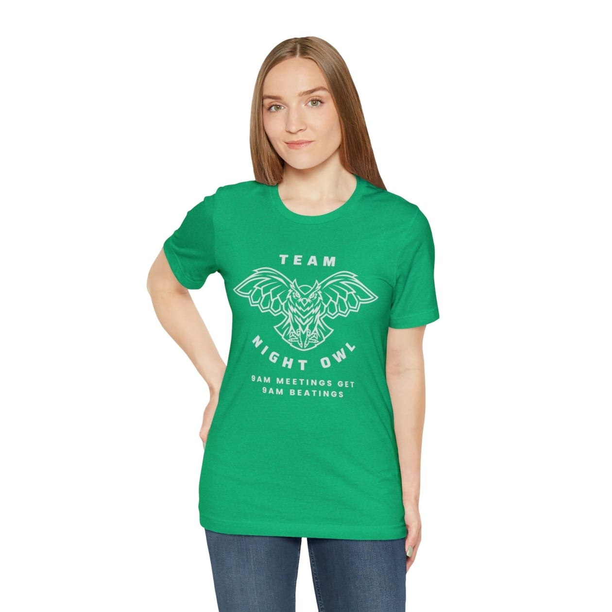 Team Night Owl Unisex Jersey Short Sleeve Tee