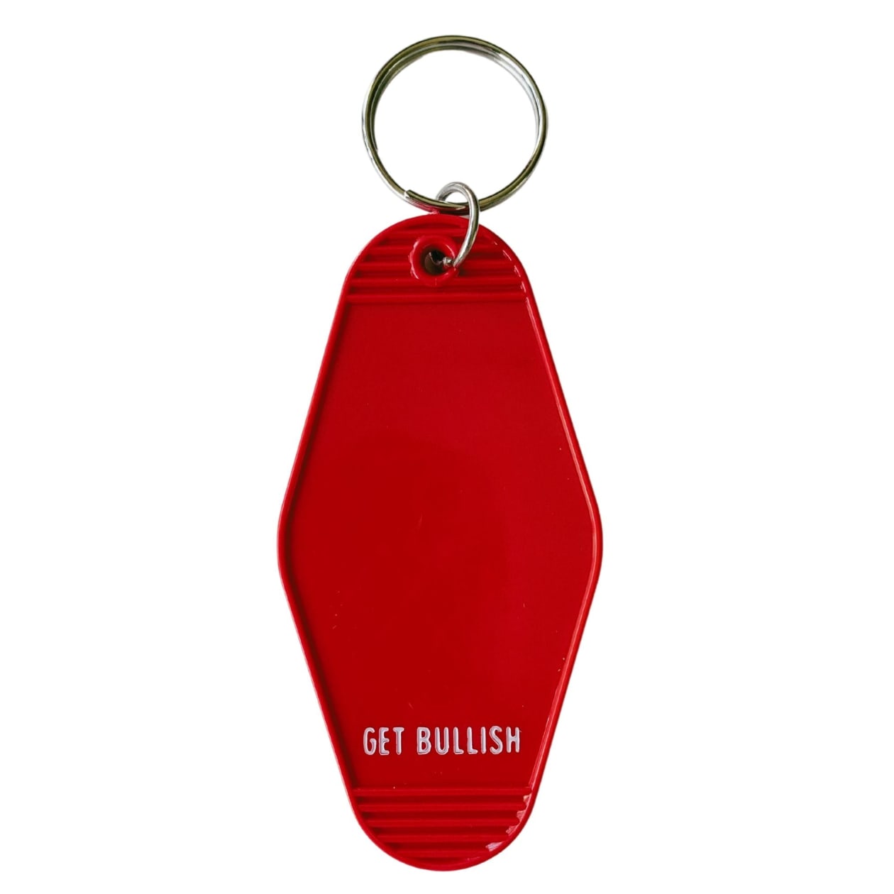 Say No To No Drugs Motel Style Keychain in Red