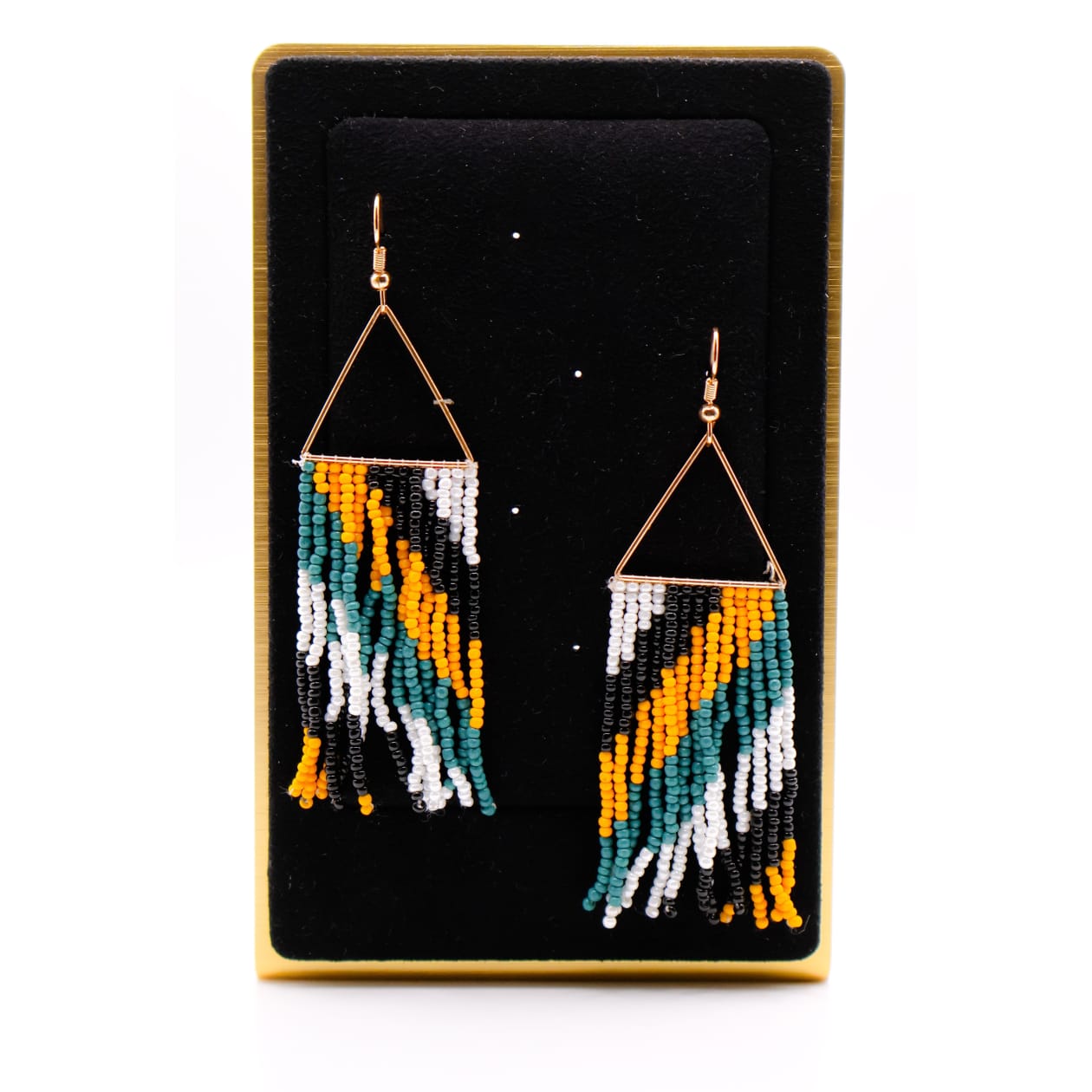 Hanging earrings