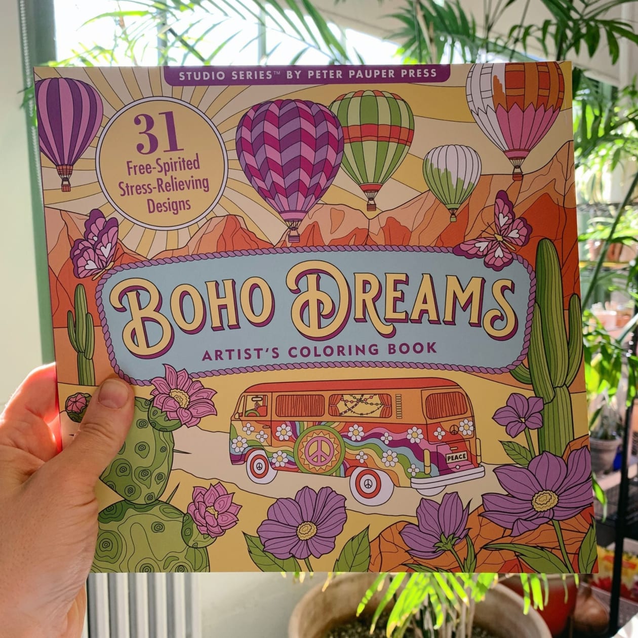 Boho Dreams Adult Coloring Book | 31 Bohemian Inspired Designs Artwork