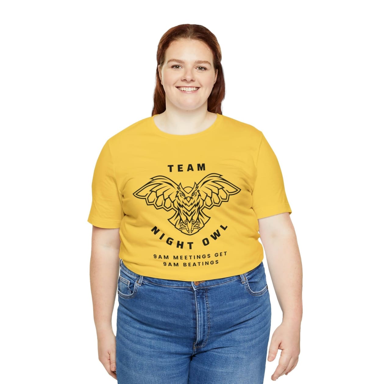 Team Night Owl Unisex Jersey Short Sleeve Tee