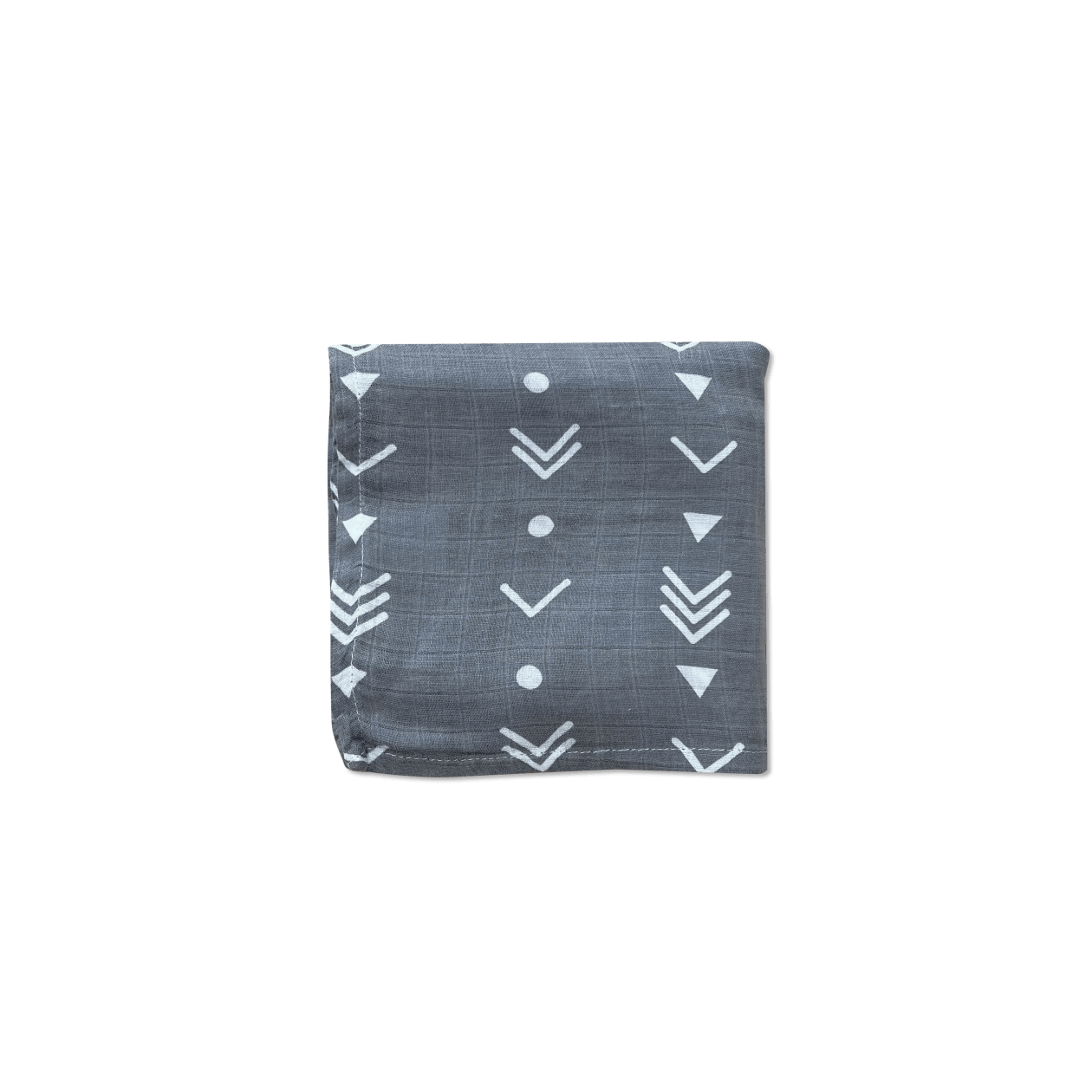 Organic Cotton & Bamboo Swaddle Gray Arrow