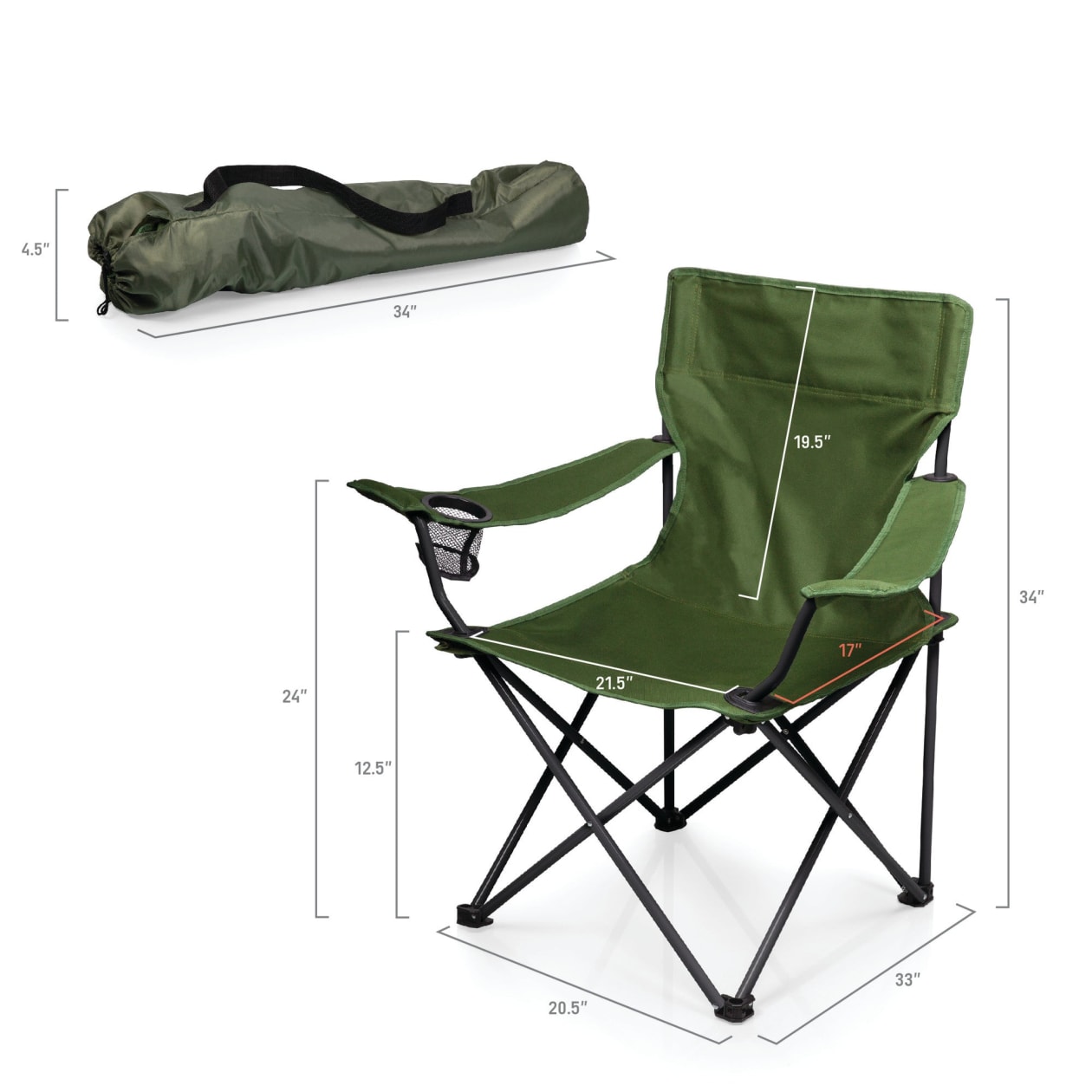 PTZ Camp Chair