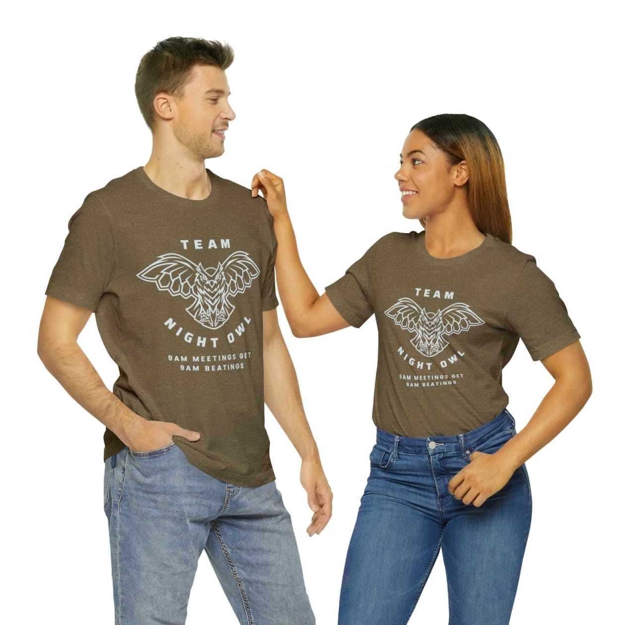 Team Night Owl Unisex Jersey Short Sleeve Tee